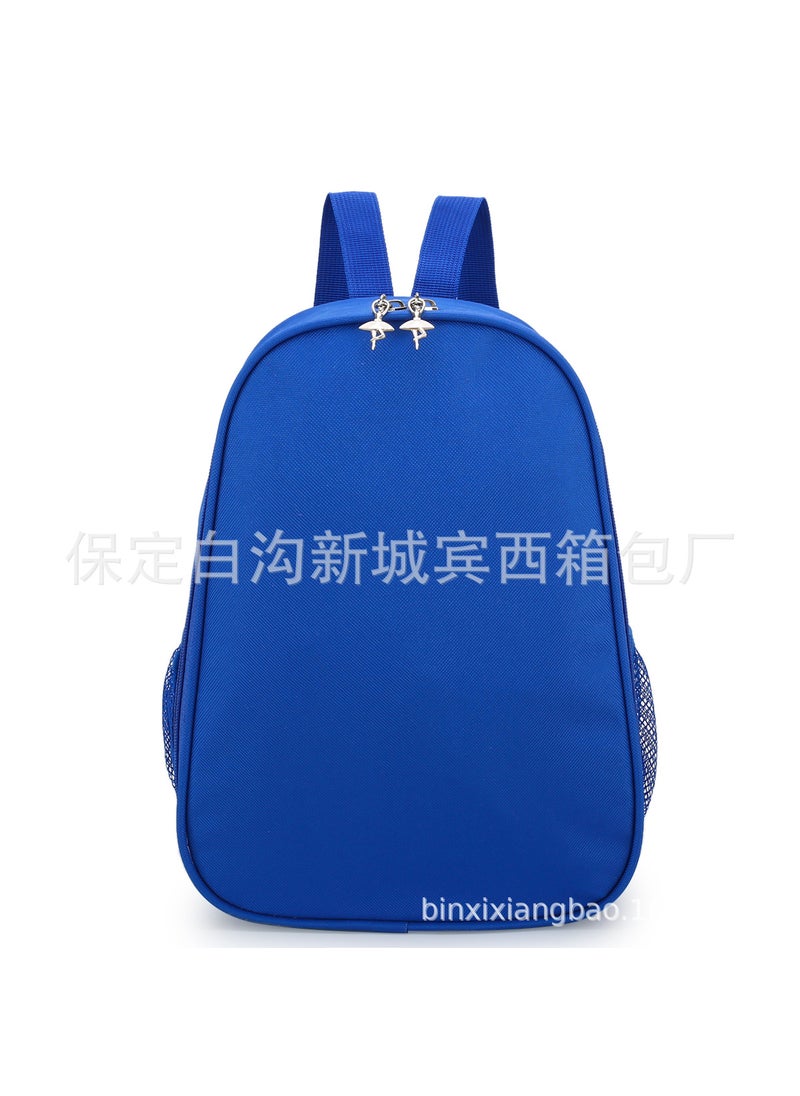 Dance Bag with Logo Blue