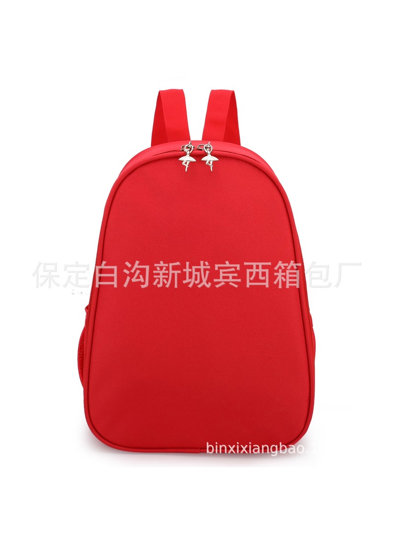 Dance Bag with Logo Red