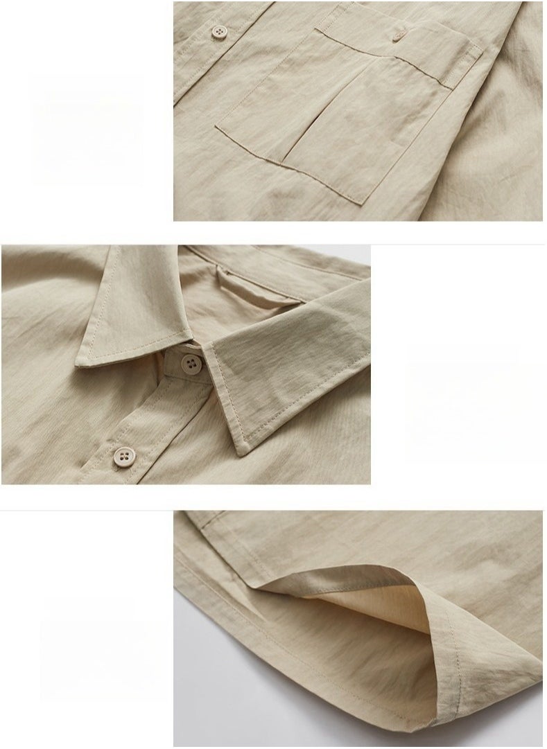 Men's Casual Drape Shirt