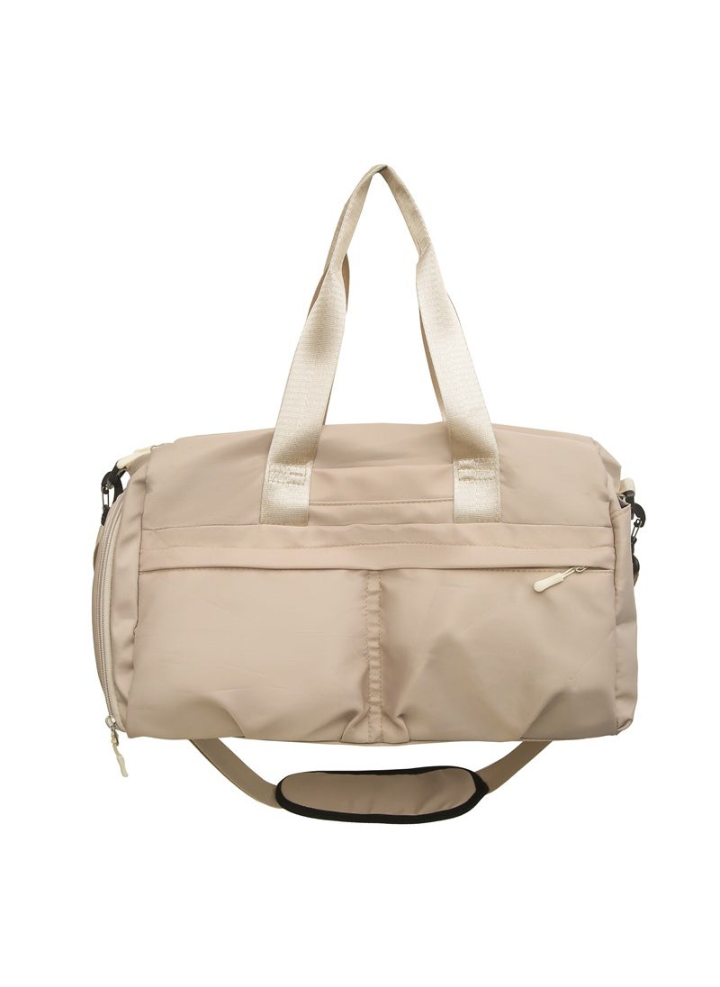 2024 Sports Fitness Bag Wet/Dry Separation Large Capacity Khaki