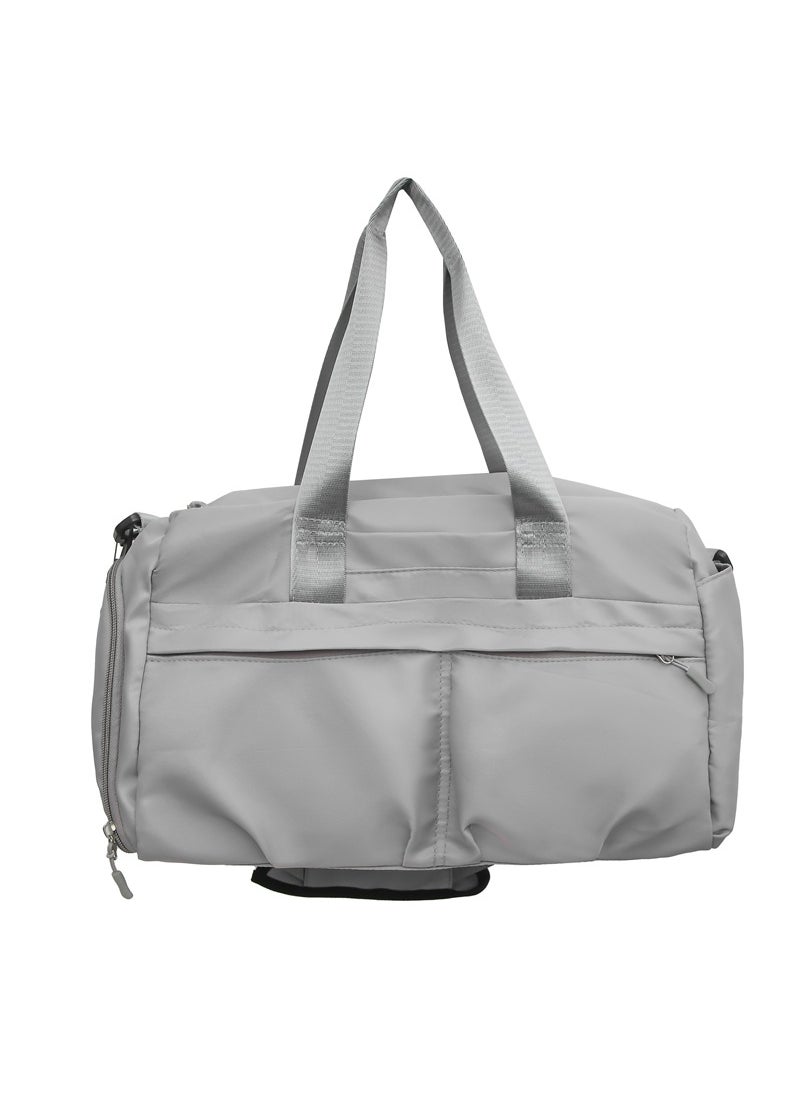 2024 Sports Fitness Bag Wet/Dry Separation Large Capacity Gray