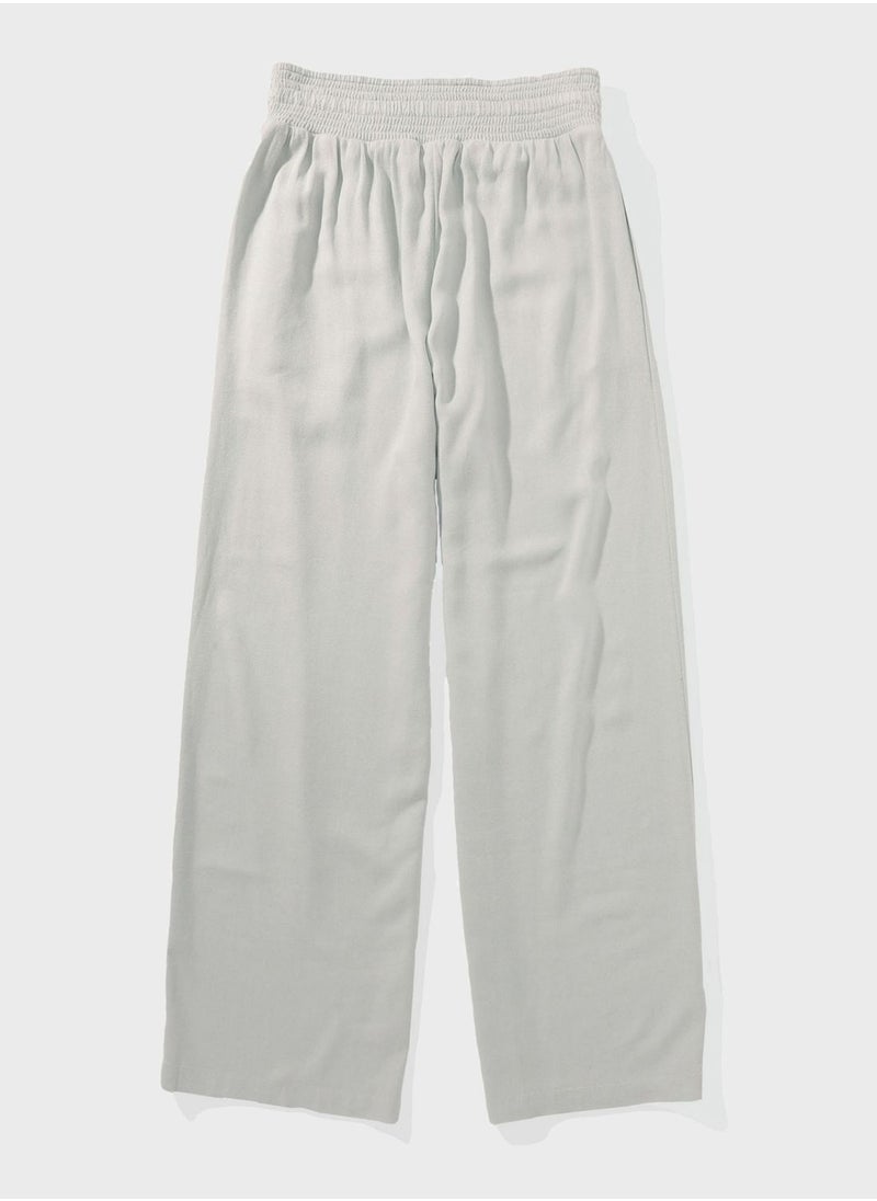 Drawstring Detail Pants