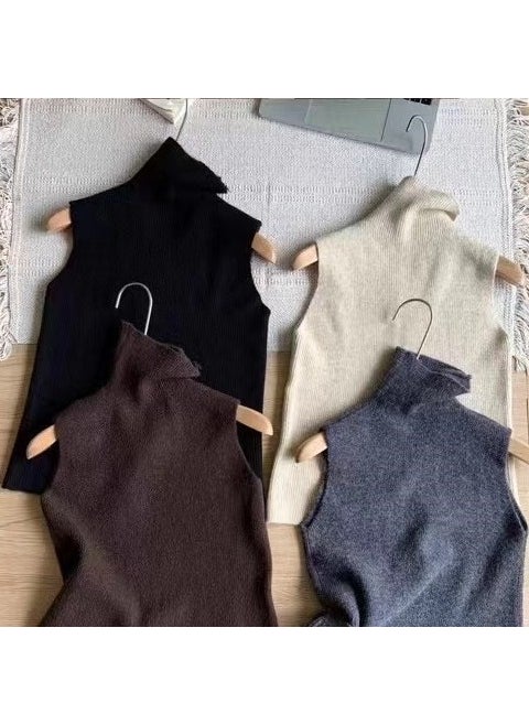 Korean Lazy Knit Sweater Set for Women Apricot