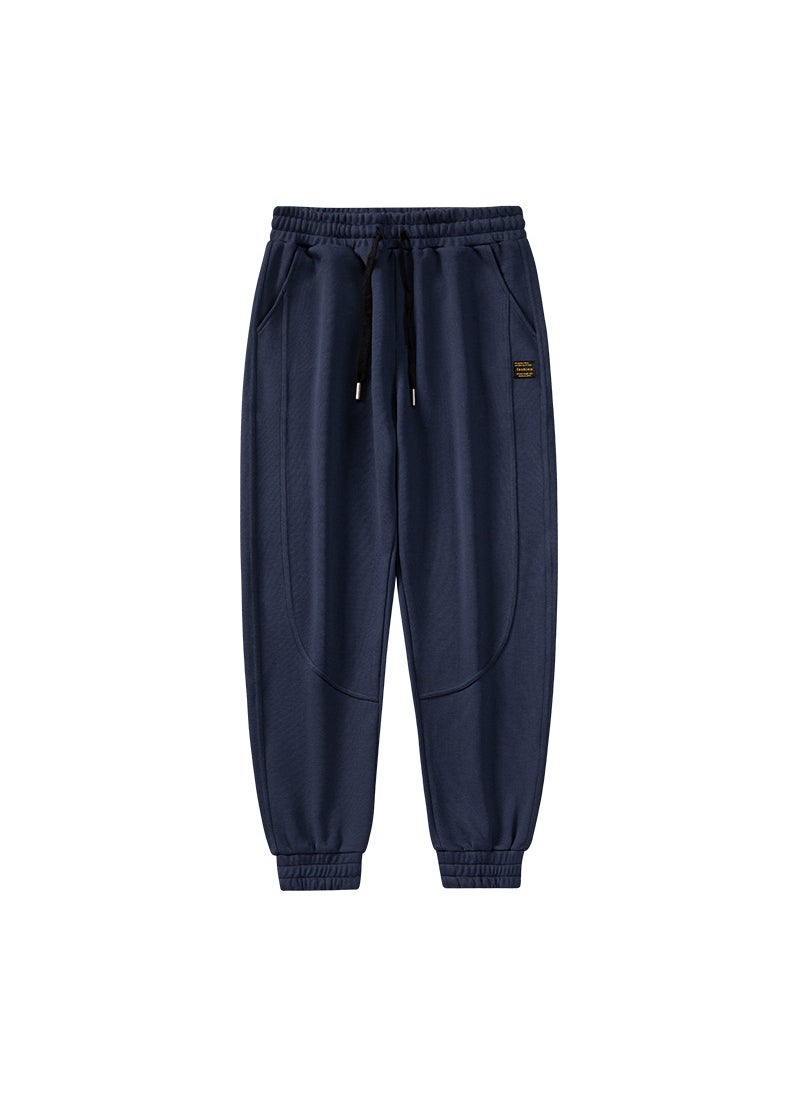 ACU Mens 2024 Fall Winter Casual Pants Breathable Slim Sweatpants Dark gray