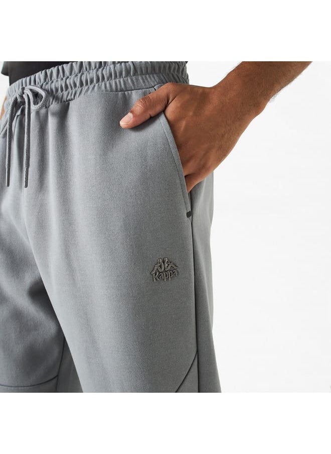 Kappa Solid Joggers with Drawstring Closure and Pockets