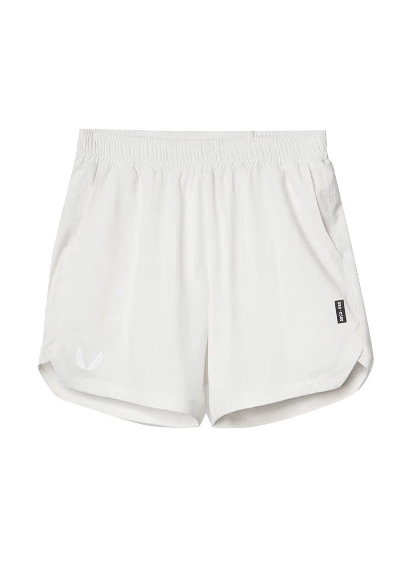 2024 Summer Mens Quick-Dry Shorts with Pockets White