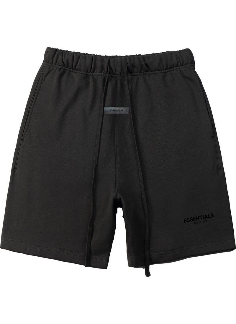 FOG Essentials Season 8 Casual Velour Shorts Black