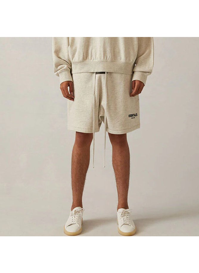 FOG Essentials Season 8 Casual Velour Shorts Taupe