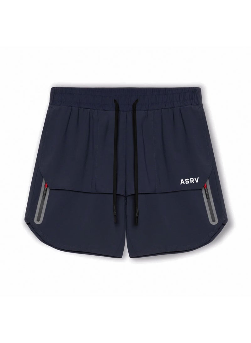 Summer Quick-Dry Shorts Men Breathable Running Casual Navy