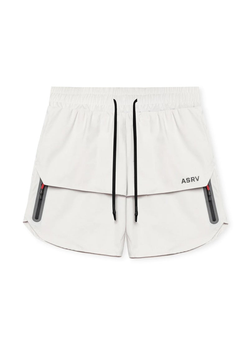 Summer Quick-Dry Shorts Men Breathable Running Casual White