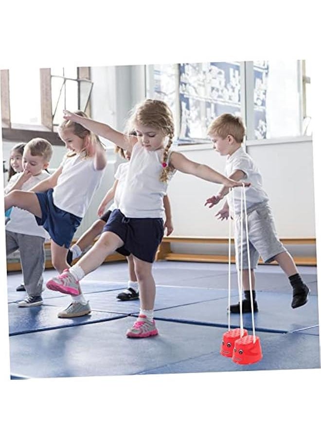 5 Pairs Children Bucket Stilts Walking Cups Kids Balance Training Playthings Kindergarten Parent Activities