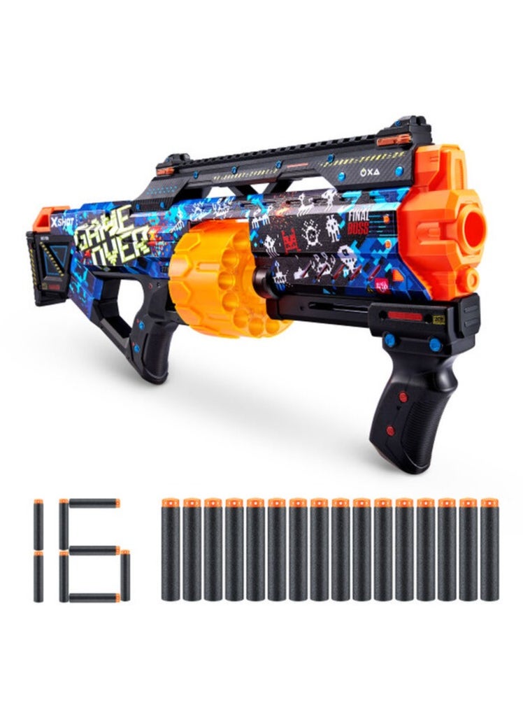 Skins Last Stand Dart Blaster - Game Over (16 Darts)