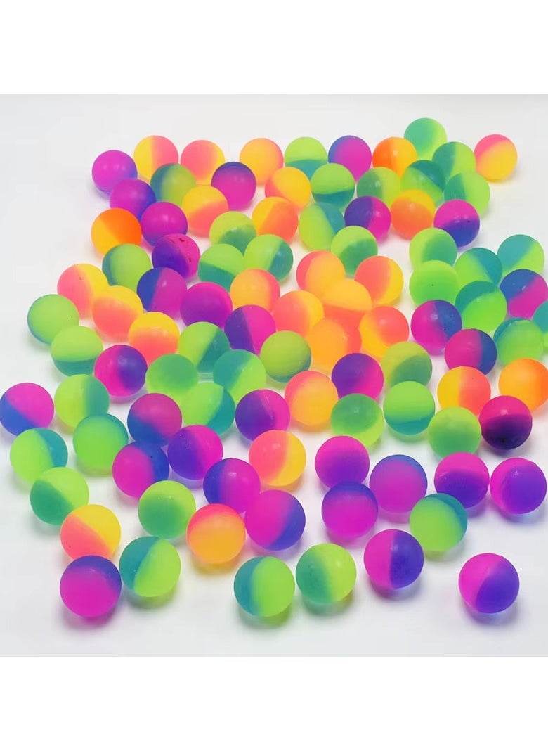 New funny high elasticity Multi Colors Balls Super Bouncing Ball Toy for Kids 60PCS