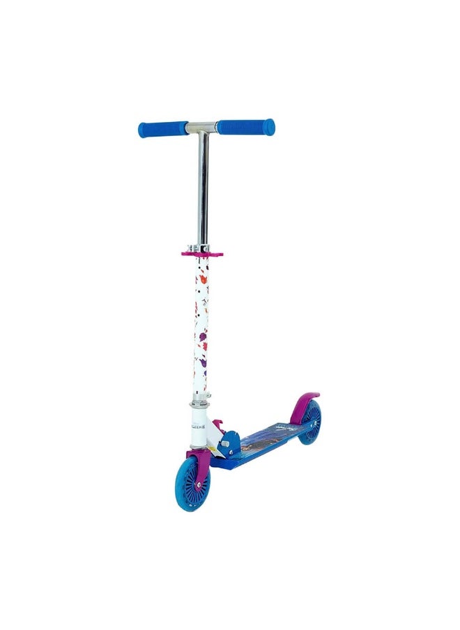 Spartan Frozen 2 Movie 2-Wheel Folding Kick Scooter