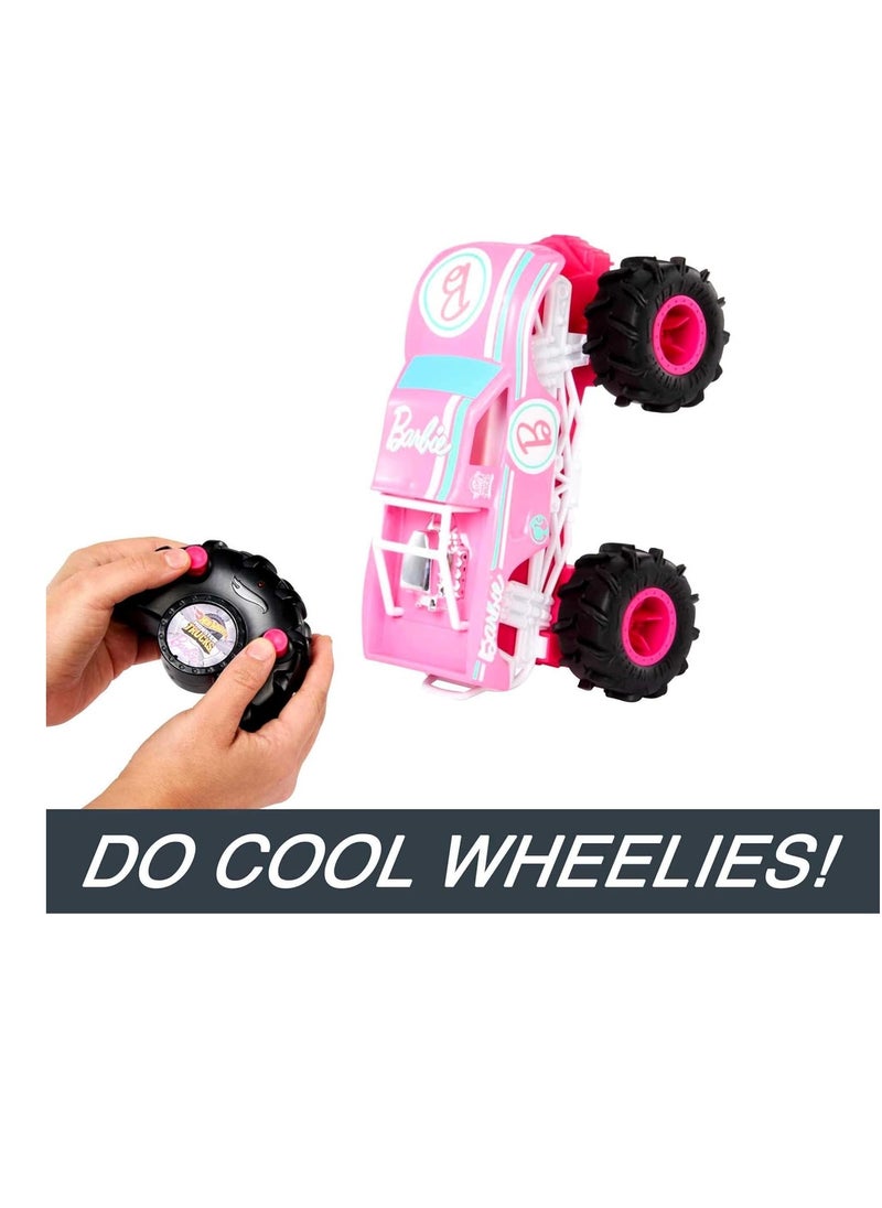 RC Cars, Remote-Control Barbie Monster Truck in 1:24 Scale