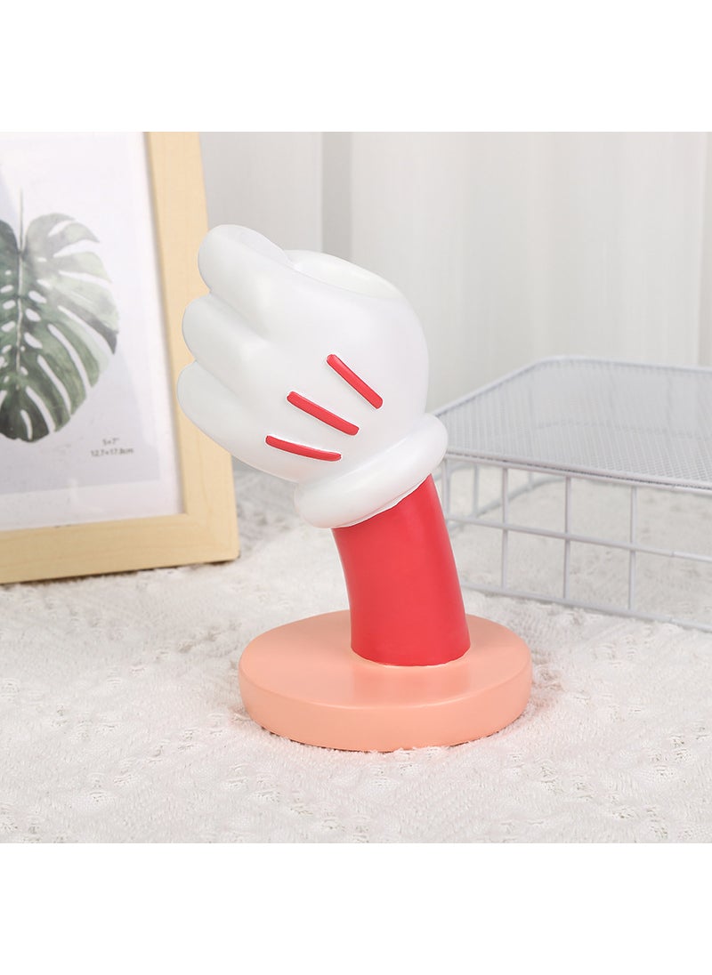 Cross-border creative Mickey hand-held vase desktop decoration home bedroom desk personalized creative decoration wholesale Minnie