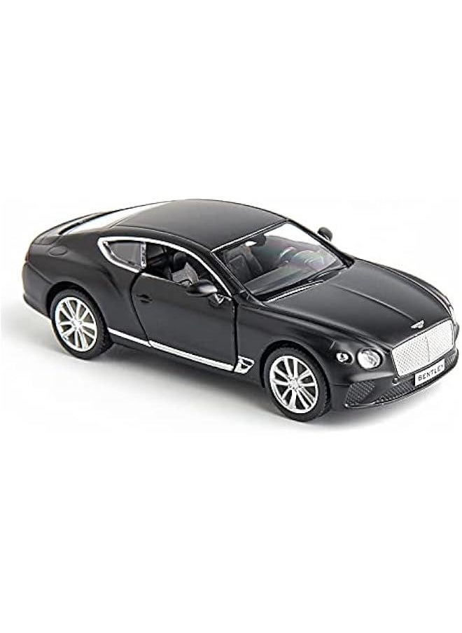 1:36 for Diecasting Alloy Car Model Bentley Continental GT Toy Car, Pull Back Vehicles Toy Car for Toddlers Kids Boys Girls Gift Black