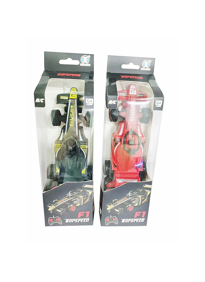 Galaxy Assorted 4CH RC Car - 22 cm High-Speed Formula 1 Design with Forward/Backward/Left/Right Control Perfect for Young Racers and Collectors