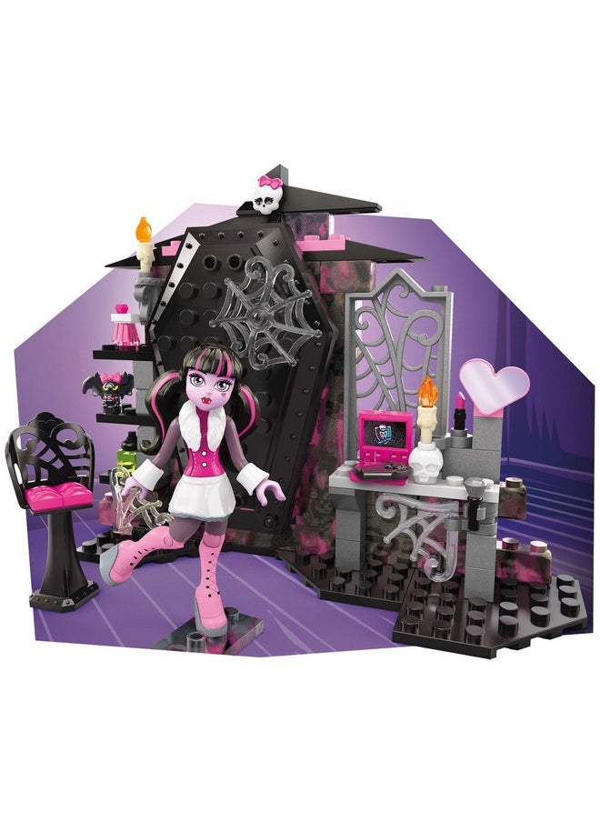 Mega Bloks Monster High Draculaura's Vamptastic Room Building Set