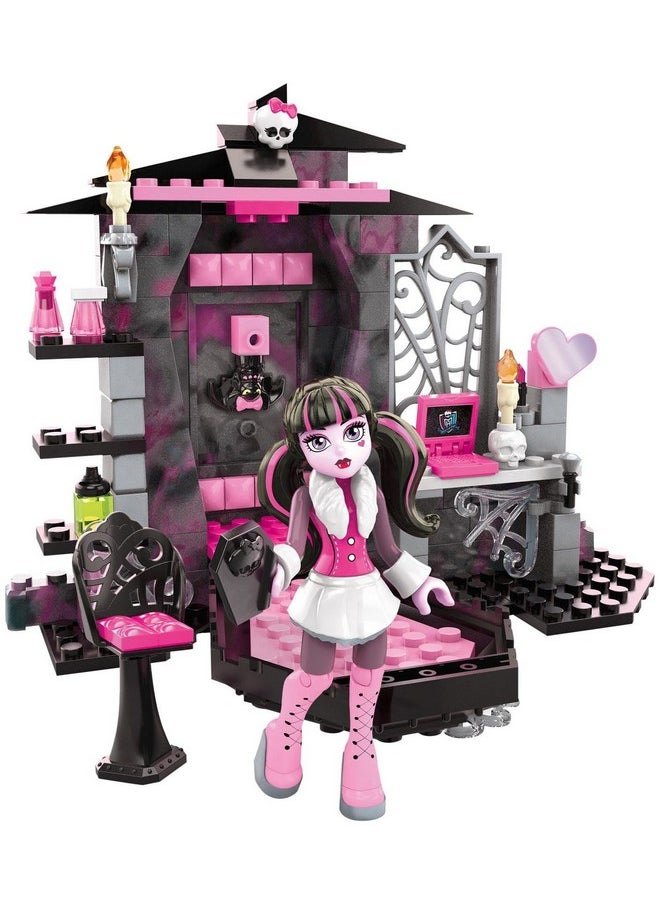 Mega Bloks Monster High Draculaura's Vamptastic Room Building Set