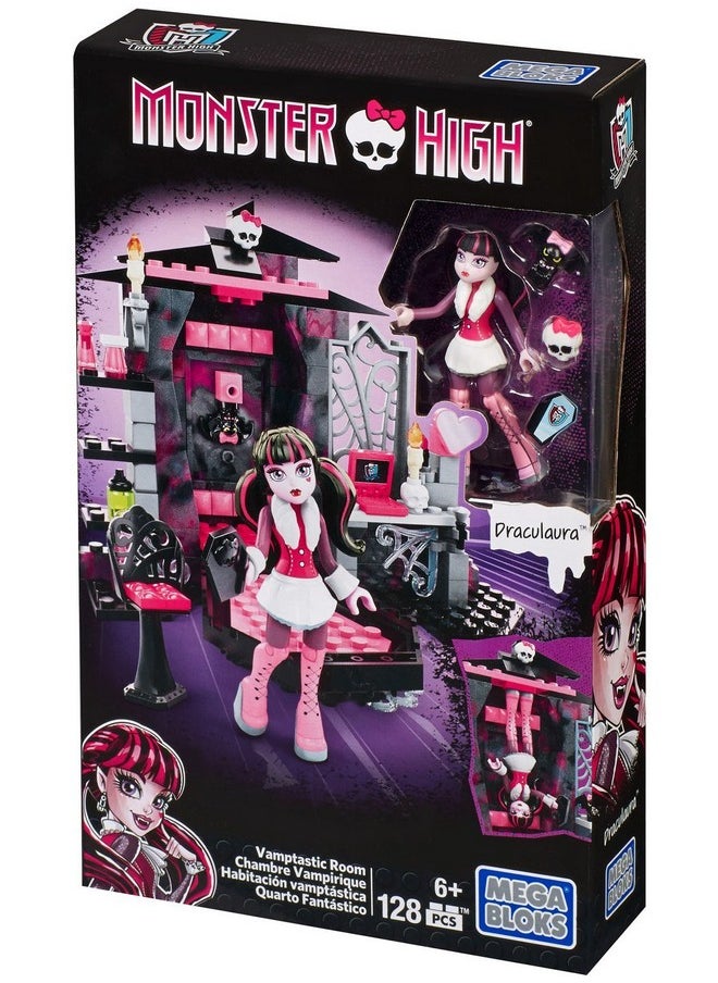 Mega Bloks Monster High Draculaura's Vamptastic Room Building Set