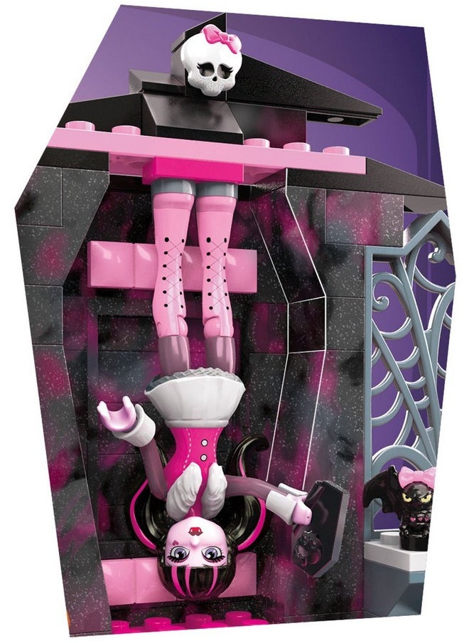 Mega Bloks Monster High Draculaura's Vamptastic Room Building Set