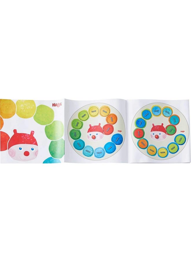 HABA Threading Game Counting Rainbow Caterpillar