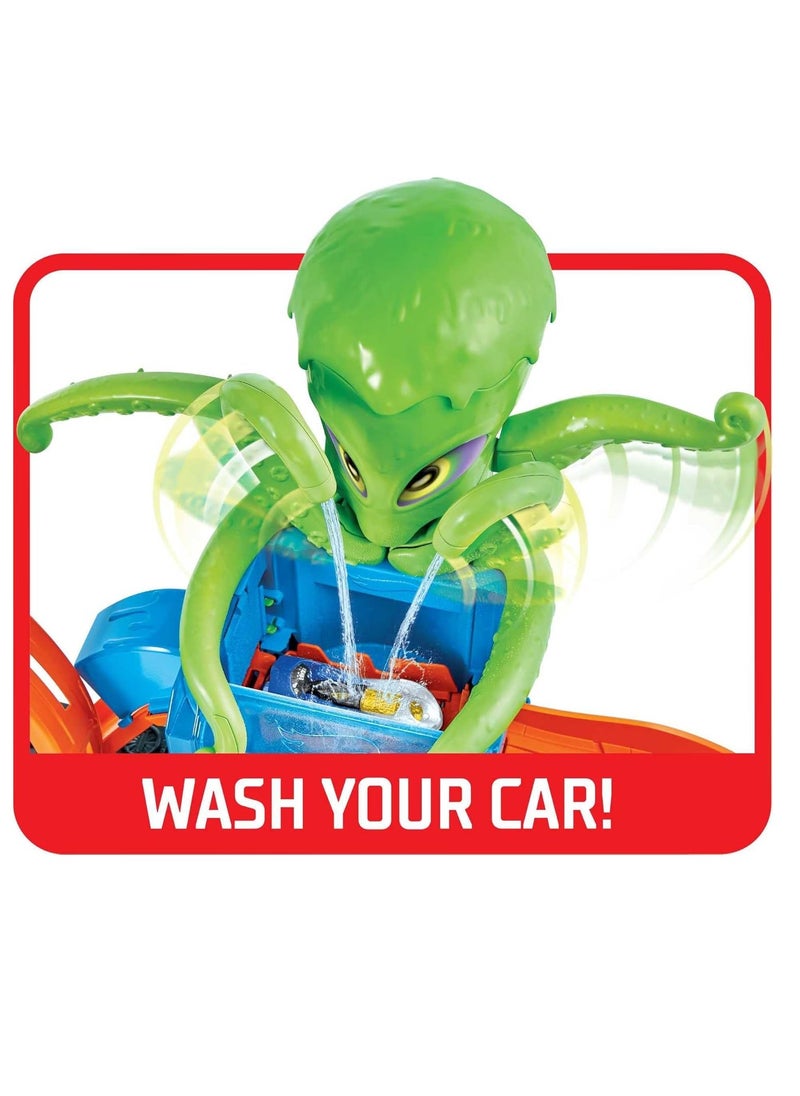 City Ultimate Octo Car Wash Playset with 1 Color Reveal Car for Kids 4 Years & Up