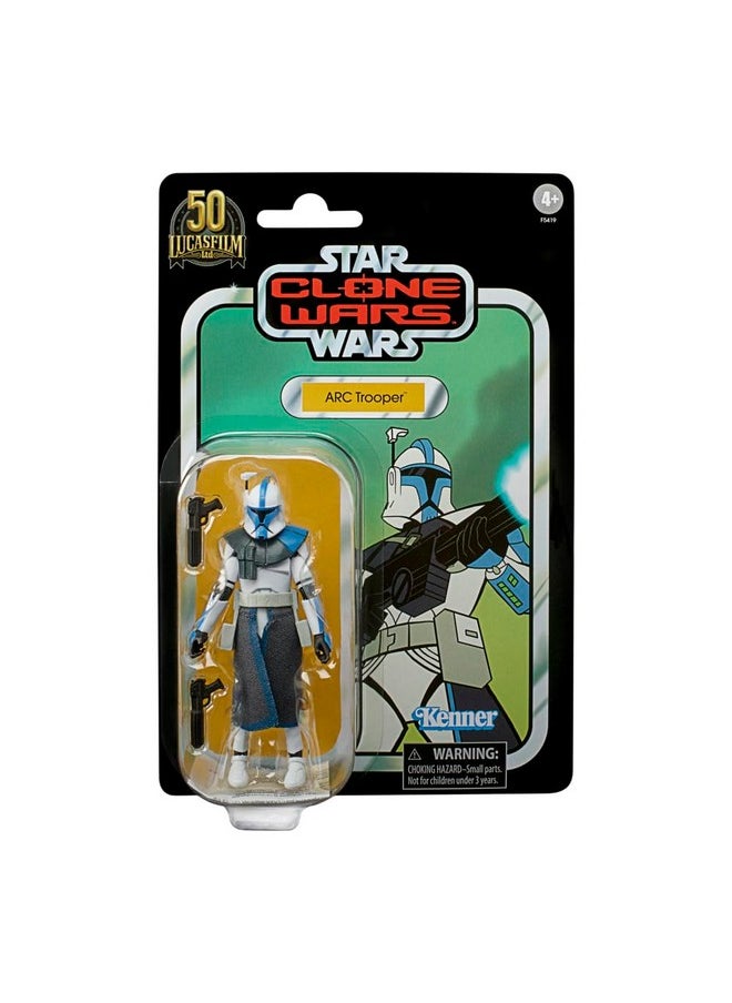 STAR WARS The Vintage Collection Clone Wars 3.75 Inch Action Figure Exclusive - Arc Trooper (Blue) VC212