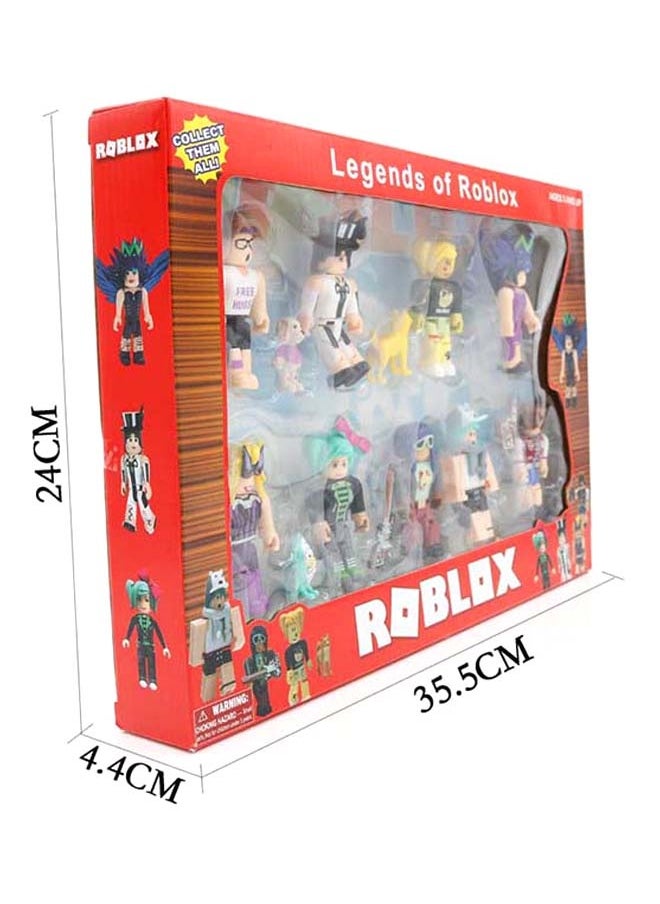 9-Piece Virtual World Roblox Building Action Figures