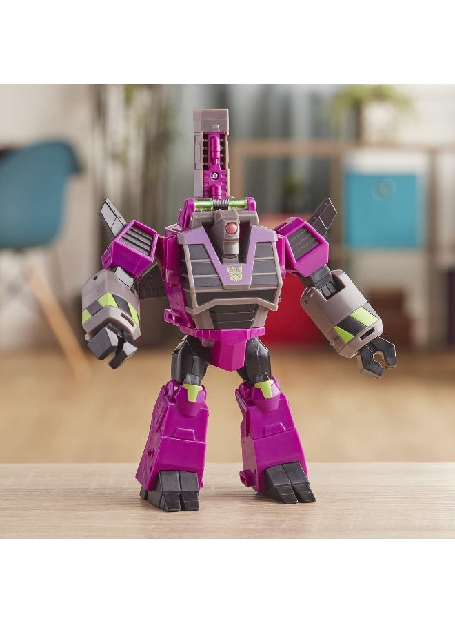 Transformers Toys Cyberverse Ultra Class Clobber Action Figure - Combines with Energon Armor to Power Up - For Kids Ages 6 and Up, 6.75-inch