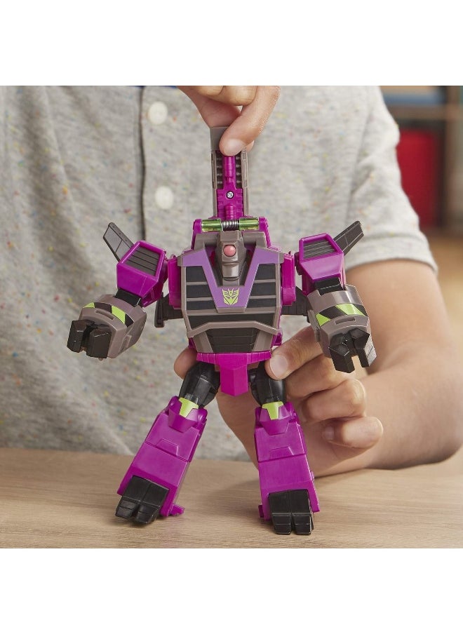 Transformers Toys Cyberverse Ultra Class Clobber Action Figure - Combines with Energon Armor to Power Up - For Kids Ages 6 and Up, 6.75-inch