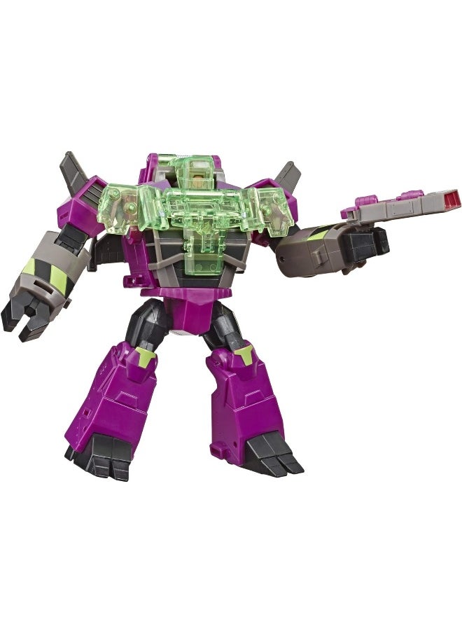 Transformers Toys Cyberverse Ultra Class Clobber Action Figure - Combines with Energon Armor to Power Up - For Kids Ages 6 and Up, 6.75-inch