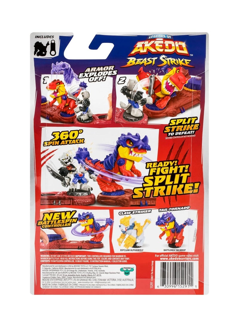 Legends of Akedo Beast Strike Ultra Beasts Ripclaw Alphawolf