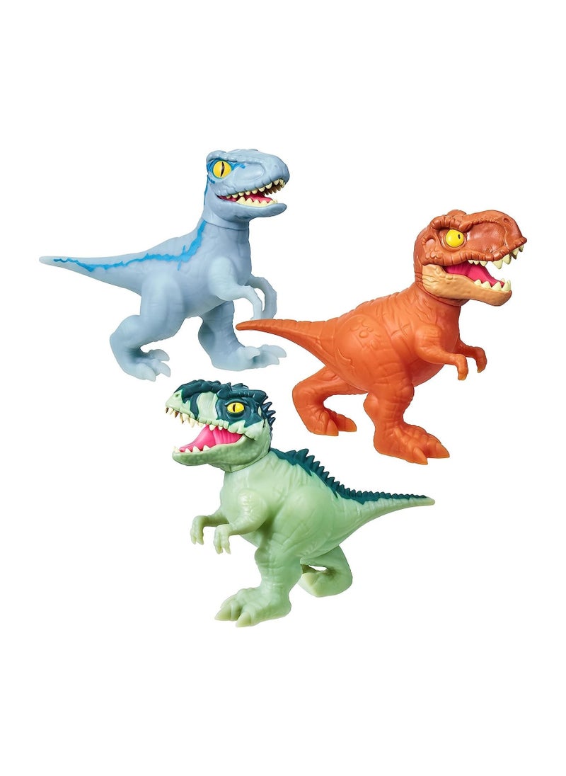 Heroes of Goo Jit Zu Exclusive Jurassic World Action Figure, 3 Pack