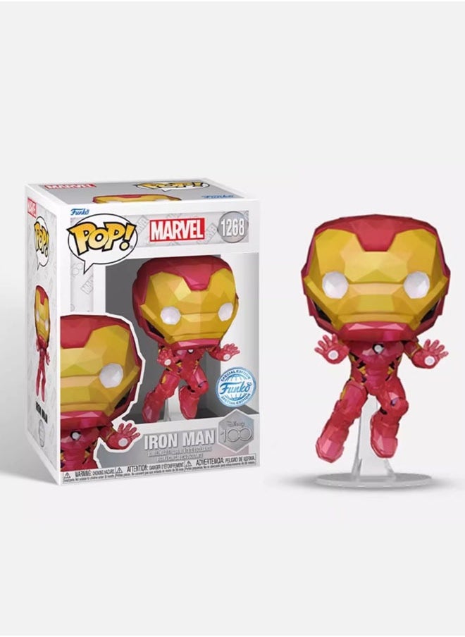 Funko Pop Marvel Iron Man 1268 Vinyl Action Figure Toys Dolls for Kids