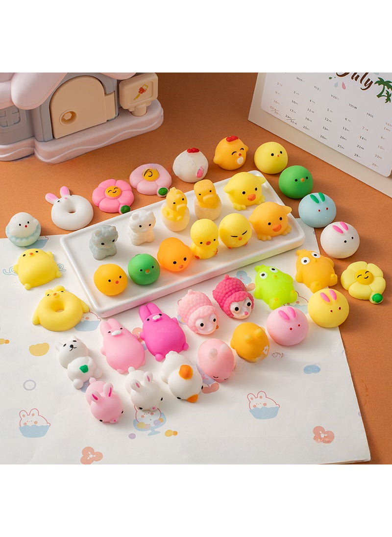 Cute Pet Squishies Stress Relief Toys One Easter mixed pinch