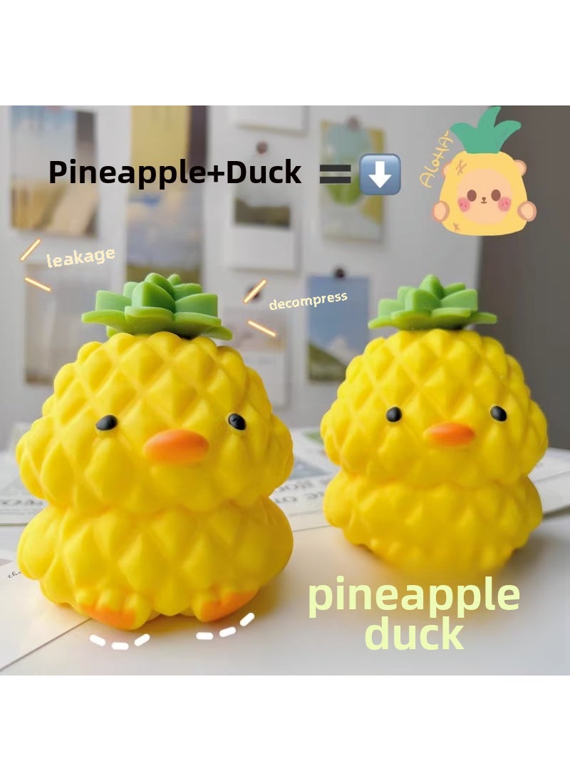 Squishy Yolk Pastry Stress Relief Toy [Flour] pineapple duck 1