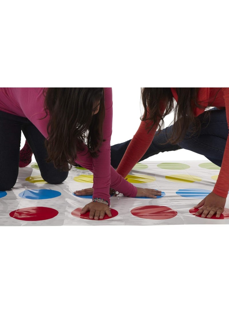 Twister Party Game by Hasbro Gaming for Kids & Family, Ages 6 and Up, Fun Indoor & Outdoor Activity for 2-4 Players