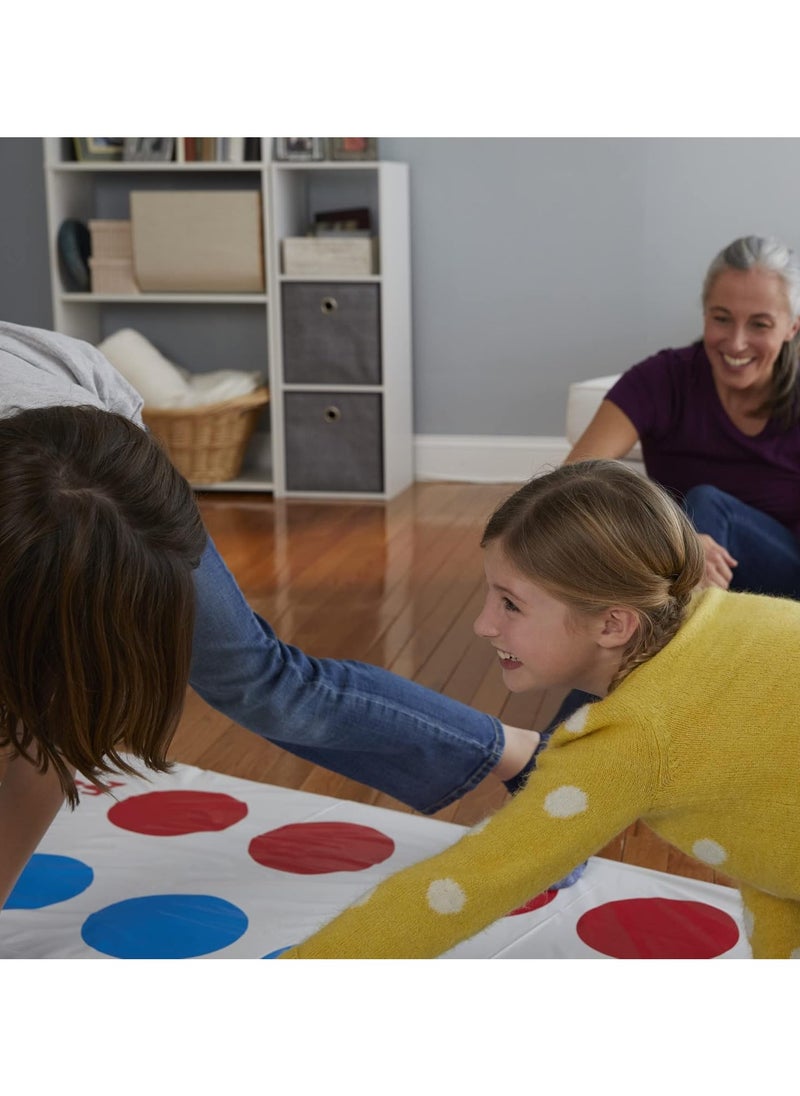 Twister Party Game by Hasbro Gaming for Kids & Family, Ages 6 and Up, Fun Indoor & Outdoor Activity for 2-4 Players