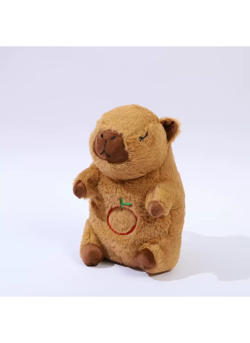 Breathing Otter Plush Toy Soothing Sleep Aid Gift Dark brown