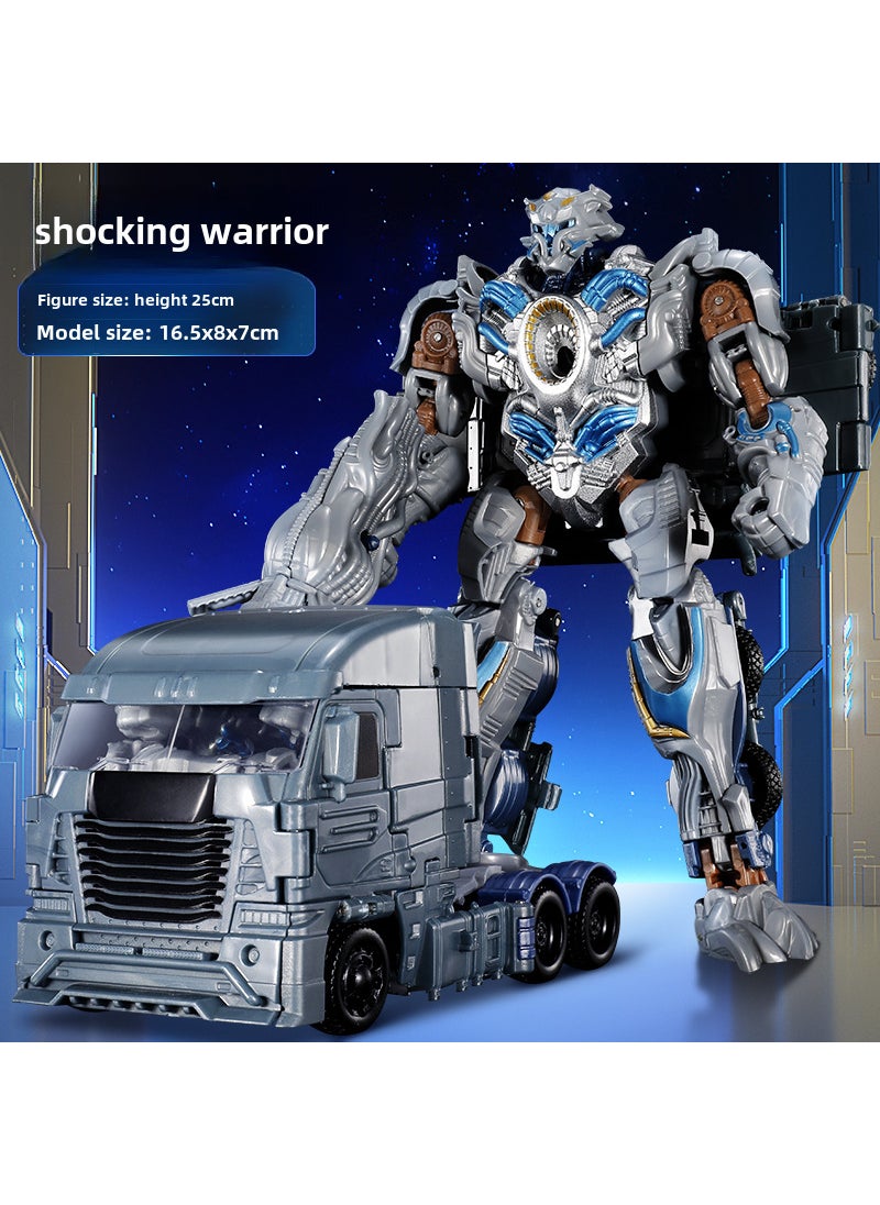 Transforming Toy Alloy Bumblebee Dinosaur Robot Model 8850-4 [broken soldier]]