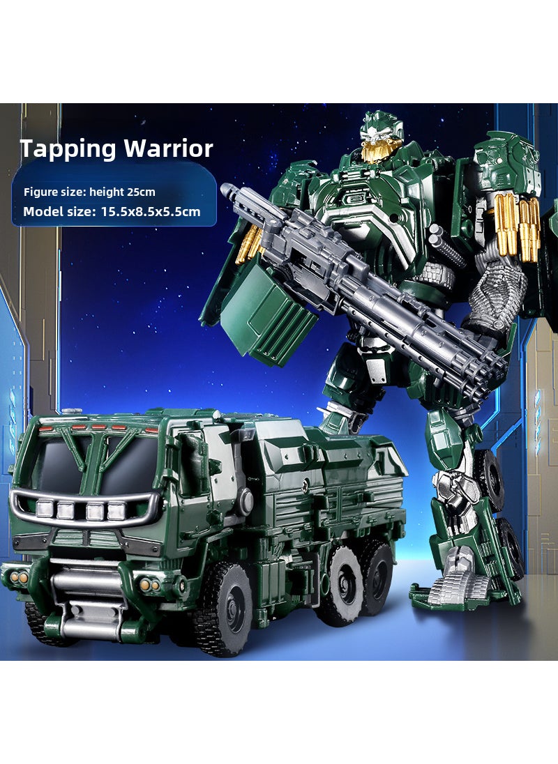 Transforming Toy Alloy Bumblebee Dinosaur Robot Model 8850-3 [Inspector soldier]]