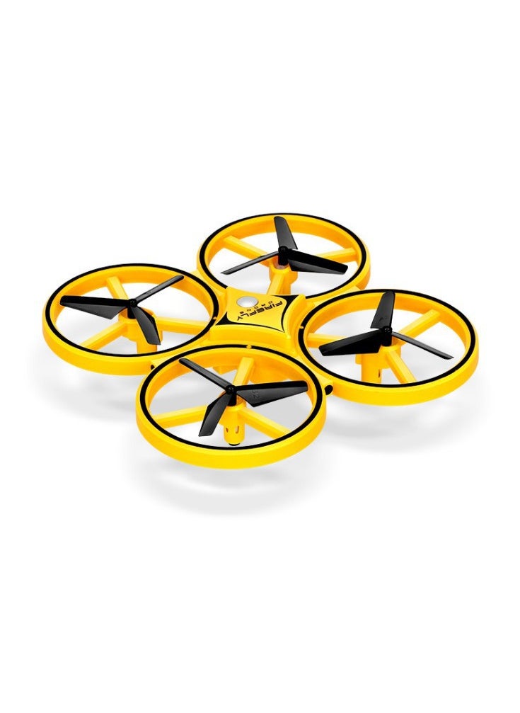 Kids Day Bubble RC Fighter Quadcopter Drone Watch aircraft yellow (English packaging)