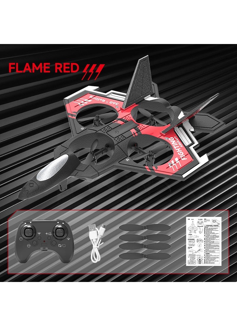 Kids Day Bubble RC Fighter Quadcopter Drone S98 red remote control fighter