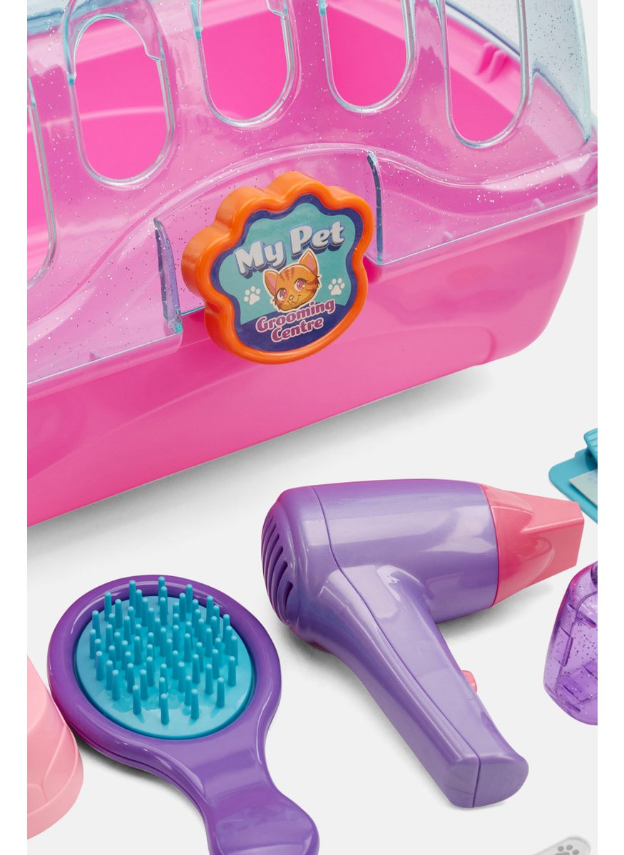 My Pet Cat Grooming Salon Set, Purple Combo