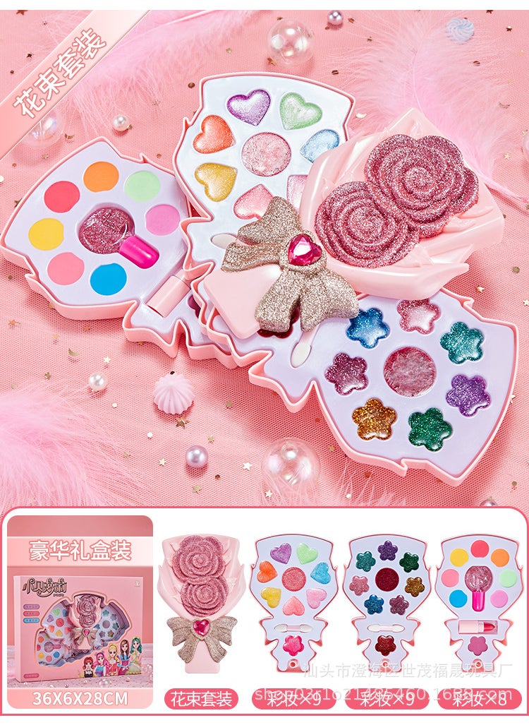 Bella Loli Genuine Toy Makeup Set for Kids Bouquet 4 grid suit