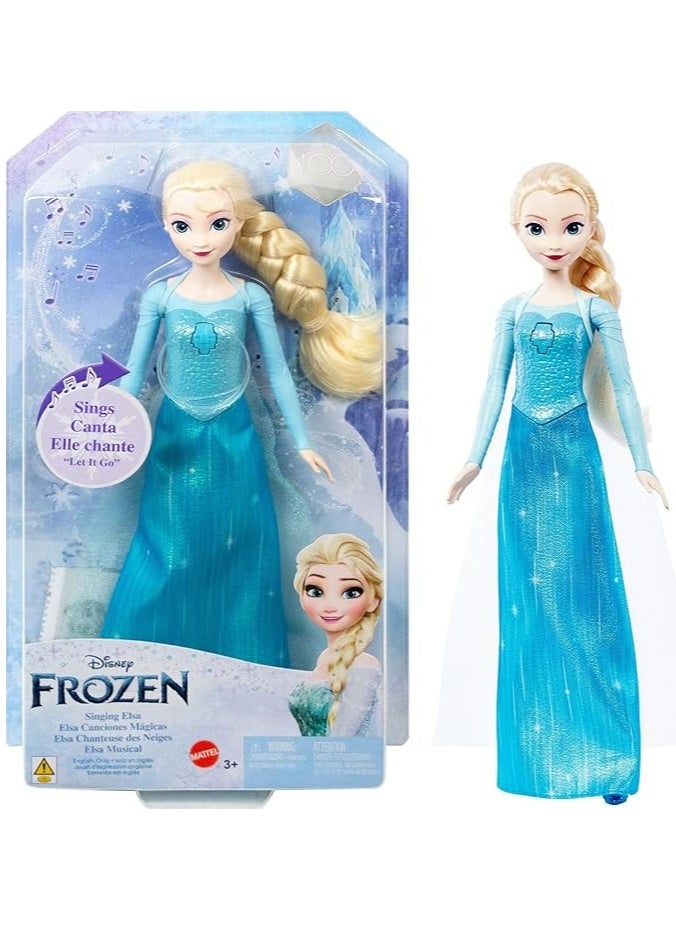 Disney Frozen Singing Elsa Doll, Sings Clip of “Let It Go” from Disney Movie​Frozen