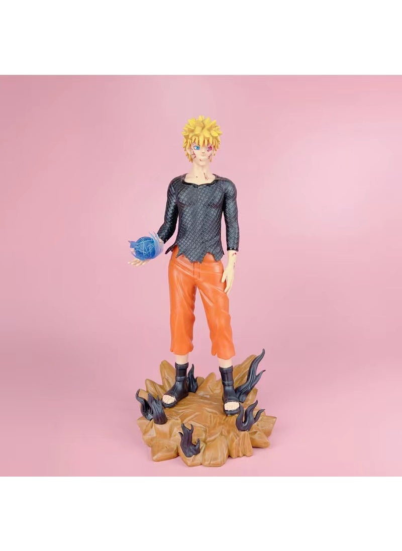 Sasuke Spiral Pillar Figure Naruto GK Illusion Anime Model Naruto [bag]]