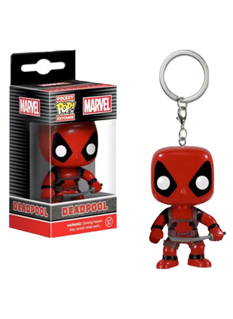 Funko Special Price Avengers Foreign Trade Toy Pendant Avengers Peripheral POP Keychain Deadpool